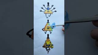 Bill Cipher from gravity falls paper putting diy shorts gravityfalls viral [upl. by Janis]