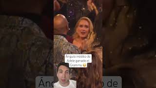 Ángulo inédito de Bad Bunny viendo como Adele gana el Grammy badbunny adele [upl. by Matthieu258]