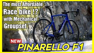 The New Pinarello F1  High performance Road bike with Shimano 105 [upl. by Norrej396]