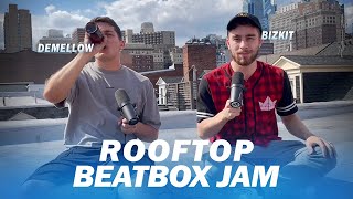 DeMellow amp Bizkit  Rooftop Beatbox Jam [upl. by Syverson725]