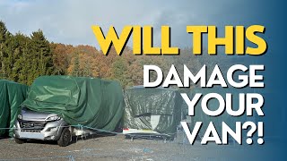 Motorhome Covers are they worth the effort amp will they cause damage to your van [upl. by Eiramit]