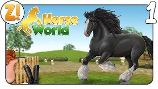 Horse World Unsere ersten Reitstunden 01 DEUTSCH [upl. by Adnovahs]