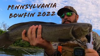 PA Summer Bowfin  Conneaut Marsh 2022 [upl. by Yelwah]