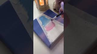 Easy acrylic painting for beginners ✨😍 shorts art painting youtubeshorts [upl. by Gala]