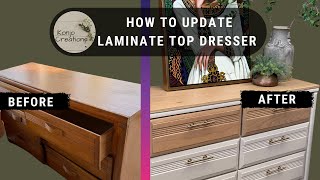 Amazing Furniture Makeover Stunning Dresser Transformation [upl. by Ilsel]