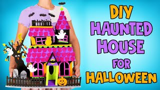 DIY Haunted House 👻🏚️ Crafting Spooktacular Decor for Halloween [upl. by Farman]