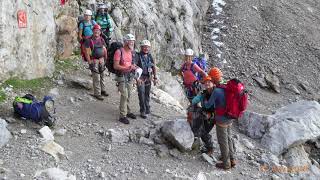 DOLOMITES de BRENTA 2019  5ème Partie  Sentier CASTIGLIONI PINZOLO 31 Aout 2019 [upl. by Ahtiekal347]