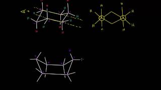 Conformaciones del ciclohexano I silla y bote [upl. by Ardnaik419]