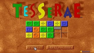 Tesserae gameplay PC Game 1990 [upl. by Berrie]