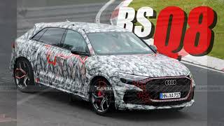 2026 Audi RSQ8 Facelift Spy Shots  40liter V8 [upl. by Nniuqal]