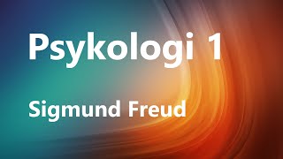 psykologi 1 kapittel 6 Freud [upl. by Glynda]