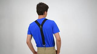 Trigger Snap Suspenders That Attach to Belt Loops [upl. by Cirdet]