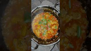 విల్లెజ్ స్టయిల్ చికెన్ కుర trending food shortvideos funny viralvideo chicken village [upl. by Kciredohr]