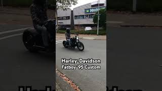 HarleyDavidson Fatboy ‘95 Custom motorcycle harlydavidson biker shortvideo shorts short [upl. by Acinom]