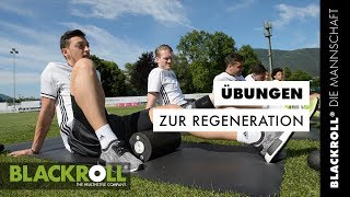 Übungen zur Regeneration mit der DIE MANNSCHAFT Faszienrolle [upl. by Initsed461]