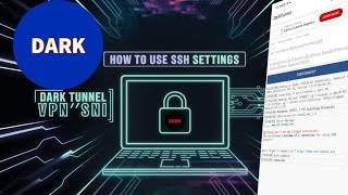 5 SSH Settings Mistakes Youre Making on Dark Tunnel VPN Right Now [upl. by Maltz]