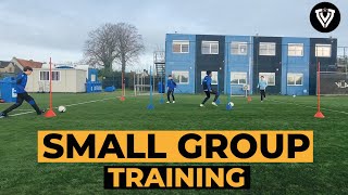 Small Group Football Training  Soccer Exercises  U11  U12  U13  U14  Thomas Vlaminck [upl. by Grath]