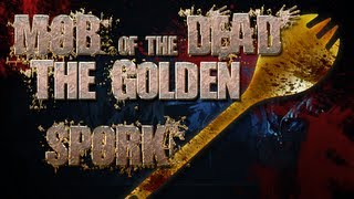 How to Get the GOLDEN SPORK MOB OF THE DEAD Black Ops 2 Uprising DLC [upl. by Sices]