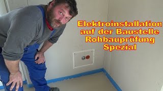 Elektroinstallation Teil 2 nach Estrich Spezial Bautenstand [upl. by Nidraj]