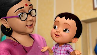 பாட்டிக்கு ஒரு கதை சொல்லலாமா  Tamil Rhymes and Kids Videos  infobells [upl. by Attennhoj]