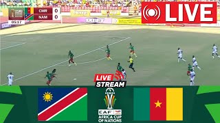 🔴LIVE Namibia vs Cameroon  Africa Cup of Nations Qualifiers 2425  Full Match Today Streaming [upl. by Plafker966]