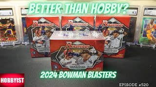 2024 Bowman Baseball Blasters x 4 Better Than Hobby [upl. by Erek]