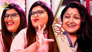 She Doesnt Like Kushboo Idly  Anandita Interview About Her Parents  Sundar C  Tamil Cinema [upl. by Nelyag]