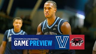 College Basketball Game PREVIEW Villanova vs Saint Joseph’s [upl. by Lak]