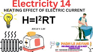 Class 10 physics Heating Effect of Current  Electricity 14 [upl. by Kihtrak]