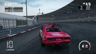 Wreckfest Six Laps Fast Red Car [upl. by Dubois]