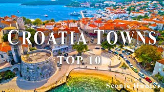 10 Best Charming Towns To Visit In Croatia  Croatia Travel Guide [upl. by Doe]