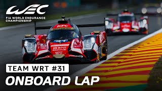 Onboard Lap with Sean Gelael Team WRT 31 I 2023 6 Hours of Spa I FIA WEC [upl. by Ebbarta]