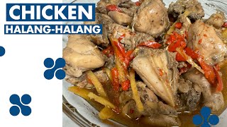 HalangHalang na Manok  Spicy Chicken  Abu Dhabi panlasangpinoy [upl. by Neehs]