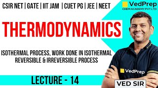 Thermodynamics  Isothermal Process  Work done for Isothermal Process  CSIR NET  GATE  IIT JAM [upl. by Candace498]