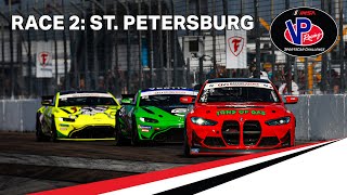 IMSA VP Racing SportsCar Challenge 2024  Race Two  Streets of St Petersburg [upl. by Nnyleitak]