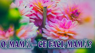 O MAMĂ – CE FACI MAMĂ  Traian Dorz  Poezii crestine [upl. by Ayvid]