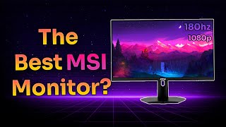 MSI G244F E2 Review  BEST Budget Monitor 2024 [upl. by Nomra]