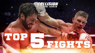 GLORY COLLISION  TOP 5 FIGHTS [upl. by Zawde]