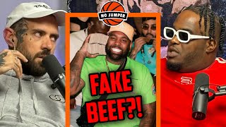 Adam Calls Out YBG For Fake Beefing With AD For Content [upl. by Nna338]