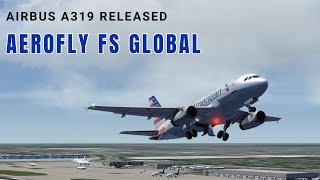 Miami to Keywest in the NEW A319  AEROFLY FS GLOBAL  1080P [upl. by Tuhn]