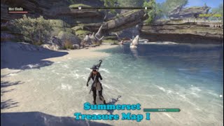 ESO Summerset Treasure Map I Location The Elder Scrolls Online [upl. by Sel709]