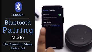 How to Put Amazon Echo Dot in Pairing Mode [upl. by Rein]