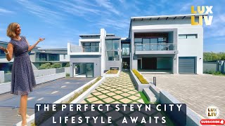 Touring a R15000000 ULTRA MODERN ENTERTAINERS HOME in Steyn City  Luxury Home Tour [upl. by Josh14]