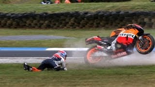 MotoGP™ Crash Reel [upl. by Nosyerg]