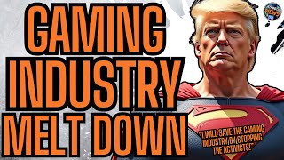 The Gaming Industry MELTS DOWN Over DONALD TRUMP VICTORY  Developers Promise CHAOS After BIG WIN [upl. by Rochette]