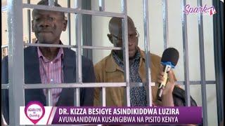 Kiiza Besigye asindikiddwa ku alimanda e Luzira oluvanyuma lw’okuggulwako emisango 4 [upl. by Anayet]