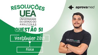 UEA SIS III 2019  Física  Questão 51 [upl. by Ahseena191]