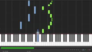 Dax Johnson Bright Eyes piano tutorial Synthesia [upl. by Beach]