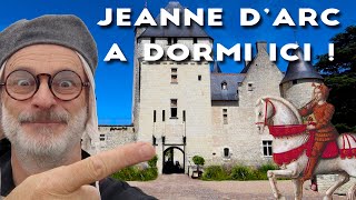 Du Rivau  un château médiéval Jeanne dArc et des chevaux [upl. by Akena]