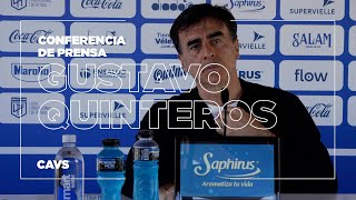 Conferencia de prensa de Gustavo Quinteros [upl. by Irakuy]